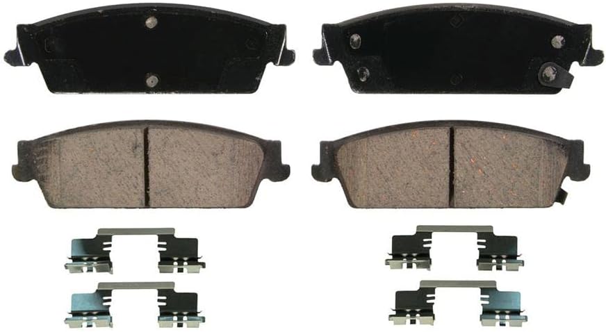 Pack of 4 Rear Brake Pads and Rotors Kit Automotive Replacement Brake Kits for Chevrolet Avalanche 2007-2013 for Chevy Avalanche 2007-2013 for Chevrolet Silverado 1500 2008-2013