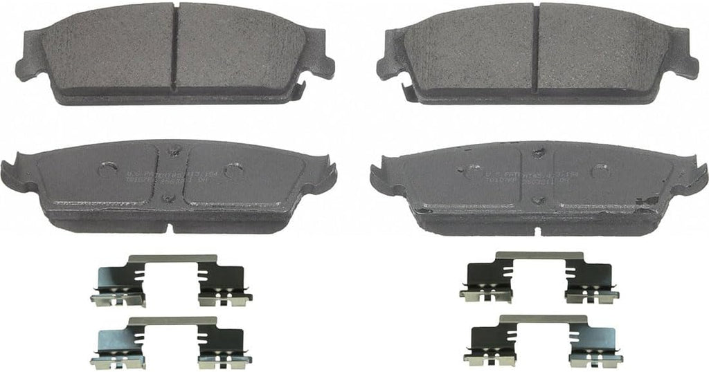 Pack of 4 Rear Brake Pads and Rotors Kit Automotive Replacement Brake Kits for Chevy Silverado 1500 2008-2013 for Chevrolet Suburban 1500 2007-2013 for Chevy Suburban 1500 2007-2013