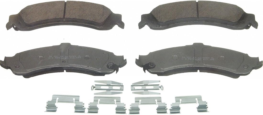 Pack of 4 Rear Brake Pads and Rotors Kit Automotive Replacement Brake Kits for Chevrolet Silverado 1500 2007-2007 for Chevy Silverado 1500 2007-2007