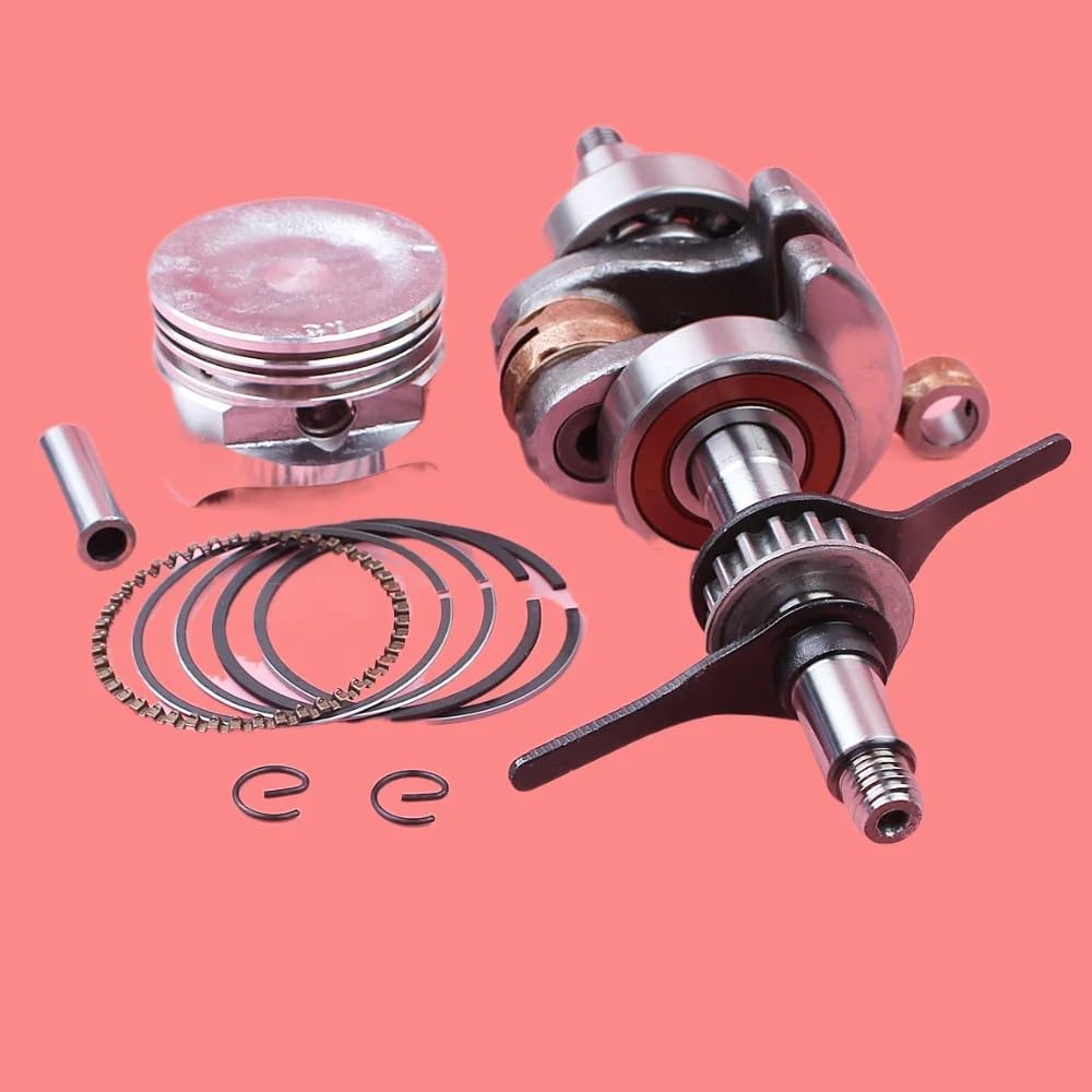 Crankshaft 39mm Piston Pin Ring Circlip Kit for Honda GX35 GX 35 4 Stroke Lawn Mower Small Gas Engine Motor Part