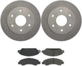4Pcs Front Brake Kit - Brake Pads and Rotors Kit Automotive Replacement Brake Kits for Chevrolet Silverado 1500 2005-2007 for Chevy Silverado 1500 2005-2007