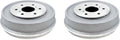 Rear Drum Brake Kit, Brake Drum Automotive Replacement Brake Drums 2PC for Chevrolet Silverado 1500 2005-2008 for Chevy Silverado 1500 2005-2008