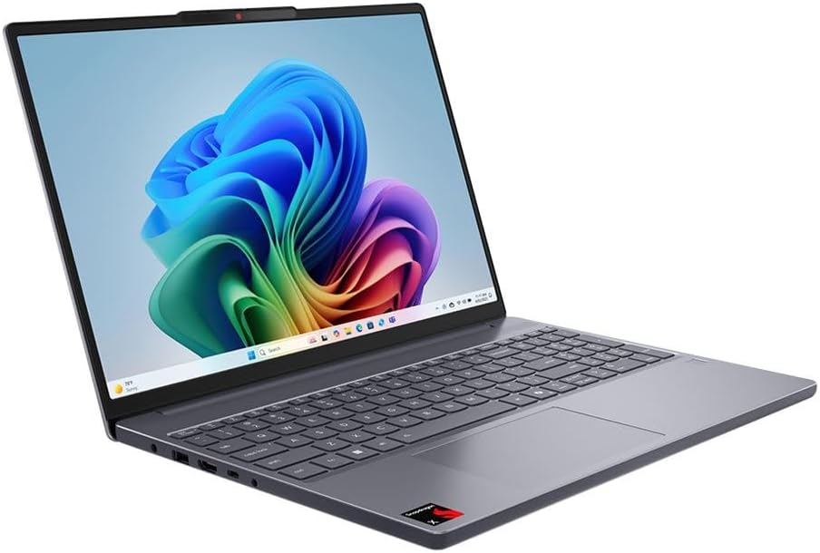 Lenovo IdeaPad Slim 3 15Q8X10 83N3004BUS 15.3' Copilot+ PC Notebook - WUXGA - Qualcomm Snapdragon X X1-26-100-16 GB - 1 TB SSD - English Keyboard - Luna Gray - Qualcomm Chip - 1920 x 1200 - Windows