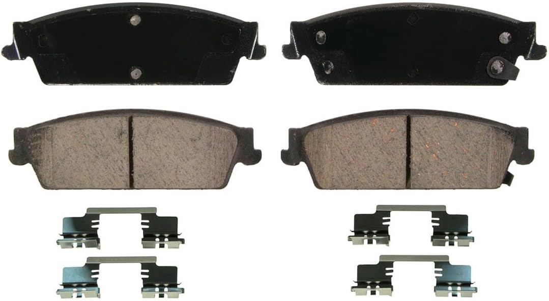 Pack of 4 Rear Brake Pads and Rotors Kit Automotive Replacement Brake Kits for Chevrolet Avalanche 2007-2013 for Chevy Avalanche 2007-2013 for Chevrolet Silverado 1500 2008-2013