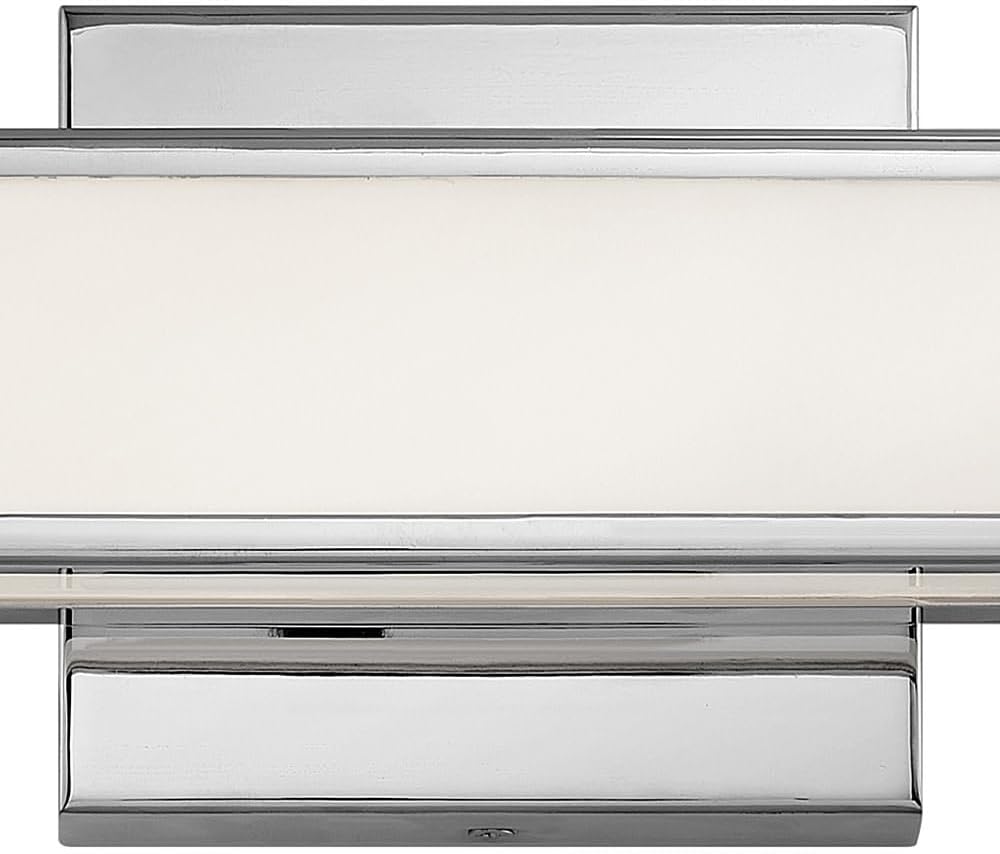 Hinkley Alto 30' Integrated LED 44W Bathroom Vanity Light Fixture, Chrome