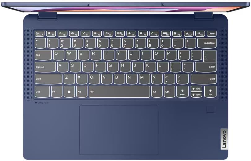 Lenovo IdeaPad Flex 5 | 14' WUXGA Touchscreen Laptop | AMD Ryzen 7 7730U | 16GB LPDDR4X RAM | 512GB SSD PCIe NVMe | Backlit Keyboard | Wi-Fi 6 | Abyss Blue | Windows 11 Home (Renewed)