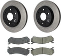 (4) Brakes and Rotors Kit Front Brake Pads and Rotors Kit, Brake Rotors Brake Pads for Chevrolet Silverado 1500 2005-2007 for Chevy Silverado 1500 2005-2007