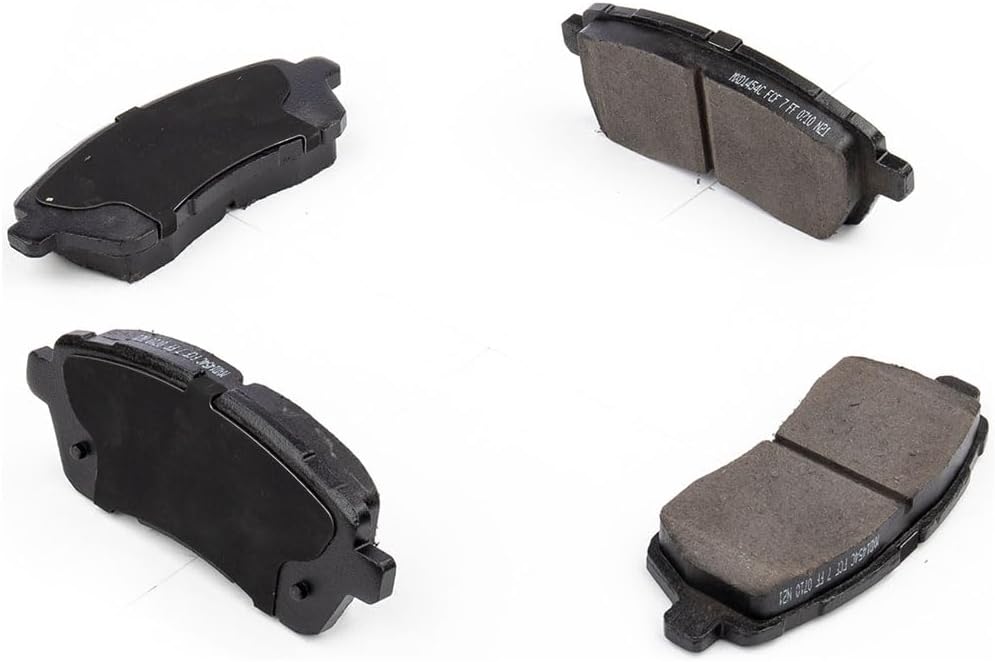 Brake Kit Front Ceramic Brake Pads and Rotors Kit (258mm) for Ford Fiesta 1.6L 2011 2012 2013 2014 2015 2016 2017 2018 2019 for Ford Fiesta 1.0L 2014 2015 2016 2017 Brakes and Rotors