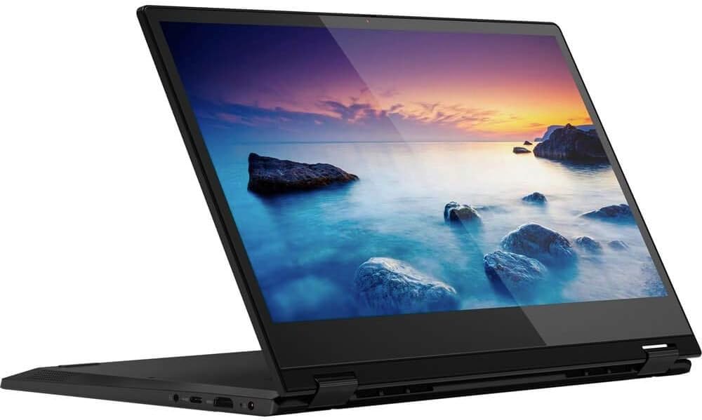 Lenovo Ideapad Flex-14Iml 81XG0000US 14' Touchscreen 2 in 1 Notebook - 1920 X 1080 - Core i5-8 GB RAM - 256 GB SSD - Onyx Black - Windows 10 Home 64-bit - Intel UHD Graphics - in-Plane Switchin