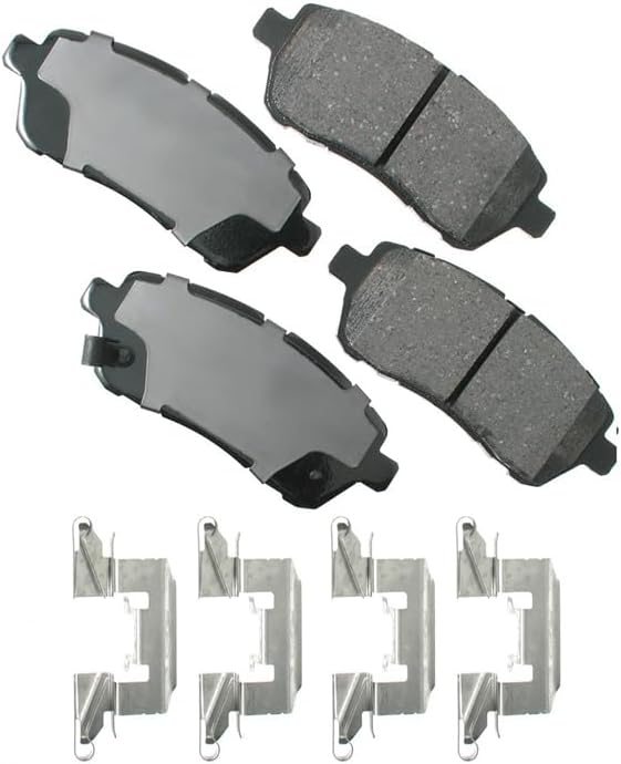 Arrhythmic Front Ceramic Brake Pads Kit Replacement Set (2) for Ford Fiesta 1.0L 2014-2017, for Ford Fiesta 1.6L 2011-2019, for Mazda 2 1.5L 2011-2014