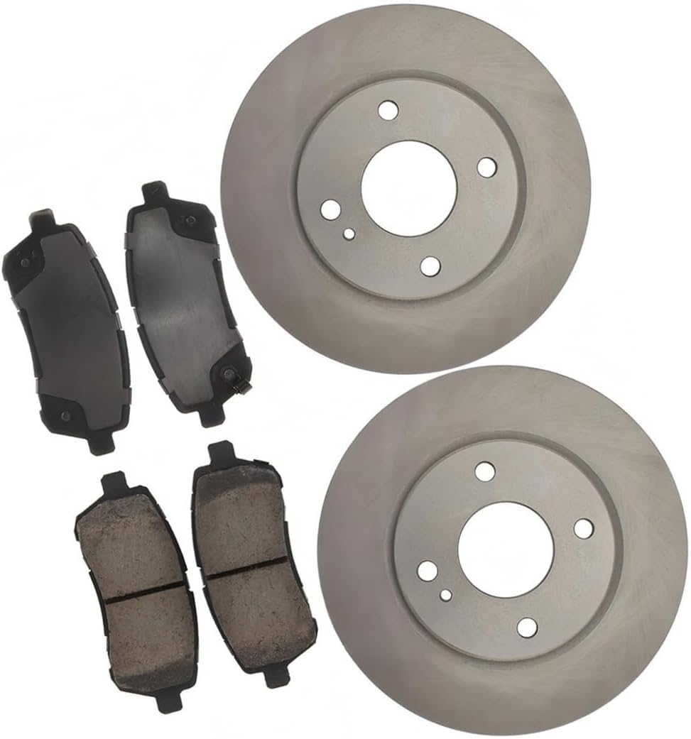 Front Disc Brake Upgrade Kit for Ford Fiesta 2011 2012 2013 2014 2015 2016 2017 2018 2019 1Pcs