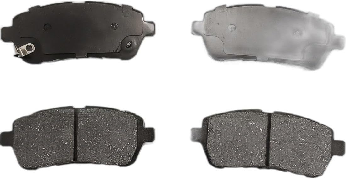Arrhythmic Brake Kits 10.17inch(258mm) Rotors and Brake Pads Front 6pcs for Ford Fiesta 1.6L 2011 2012 2013 2014 2015 2016 2017 2018 2019, for Ford Fiesta 1.0L 2014 2015 2016 2017