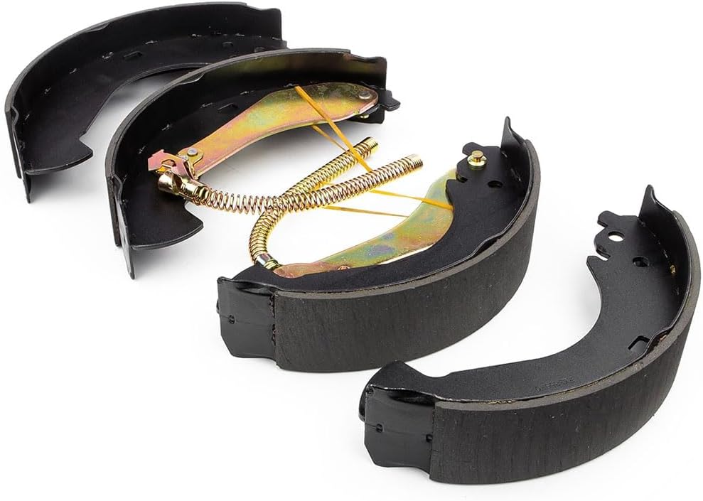 2PCS Ceramic Front Rear Brake Pads Brake Shoes Brake Kit fits Chevy Silverado 1500 Classic 2007-2007 fits GMC Sierra 1500 2005-2006 fits GMC Sierra 1500 Classic 2007-2007