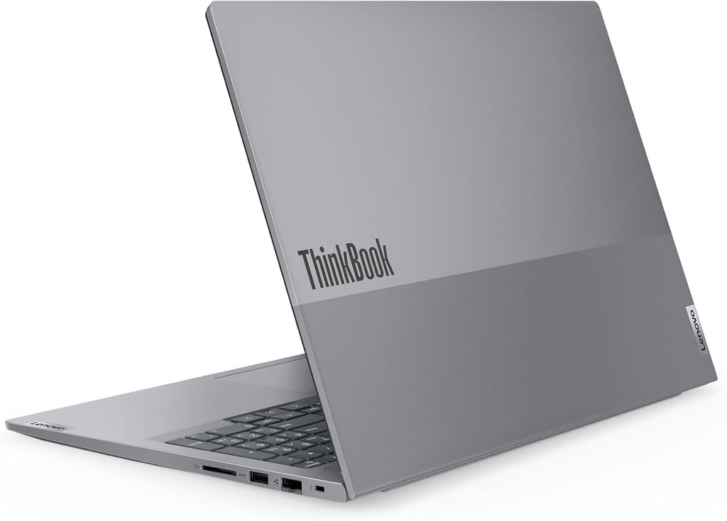 Lenovo ThinkBook 16 Gen 6 Business Laptop (16' FHD+ Touchscreen, Intel 8-Core i5-13420H (> i7-1255U), 16GB DDR5 RAM, 512GB SSD), Thunderbolt 4, Ethernet, Webcam, Wi-Fi 6, Win 11 Pro w/Copilot, Grey