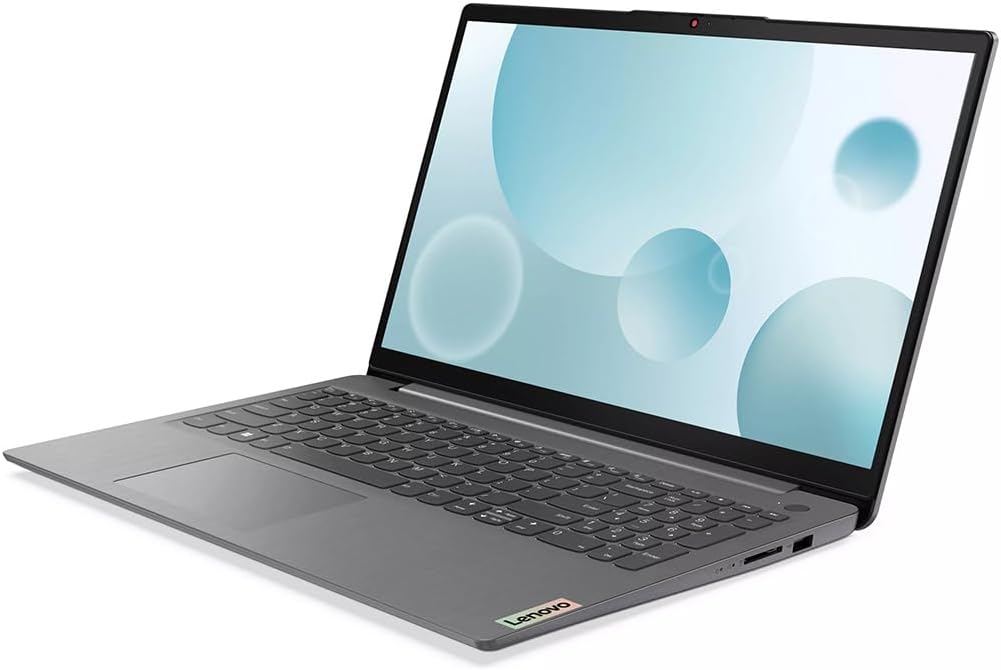 Lenovo IdeaPad 3 15IAU7 15.6' Full HD Touchscreen Laptop, Intel Core i5-1235U 1.3GHz, 8GB RAM, 256GB SSD, Windows 11 Home, Arctic Gray