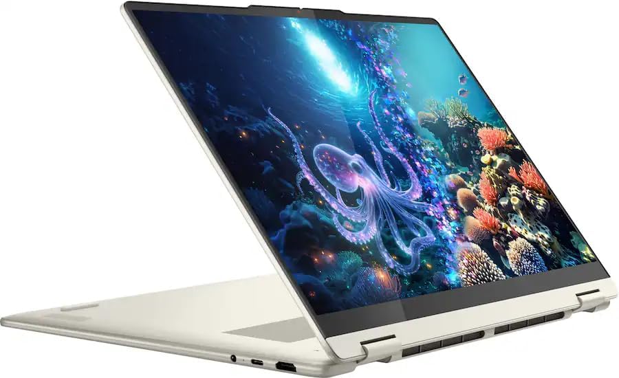 Lenovo Yoga 7 2-in-1 Copilot+ PC 16' Full HD LCD Touchscreen Laptop|AMD Ryzen AI 7 350|AMD Radeon Graphics|Fingerprint|Backlit| 16GB RAM DDR5 | 1024GB SSD | Windows 11 Home |