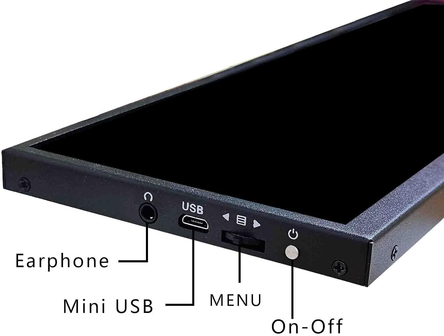 VSDISPLAY 12.7 Inch 2880x864 2K Stretched Bar LCD Screen with USB-C/DP Video Input Secondary Display for PC/Computer/Laptop CPU GPU Data Monitoring