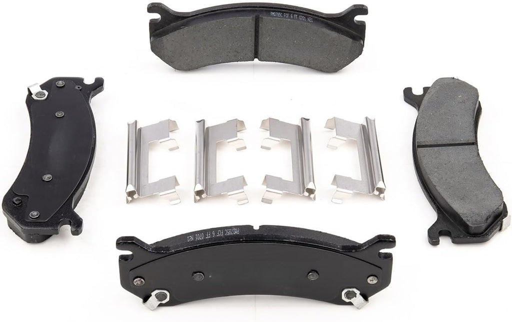 Front Brake Pads and Rotors Kit, Replacement Brakes Kit for Chevrolet Silverado 1500 4.3L 2005-2007, for Chevy Silverado 1500 4.8L 2005-2007