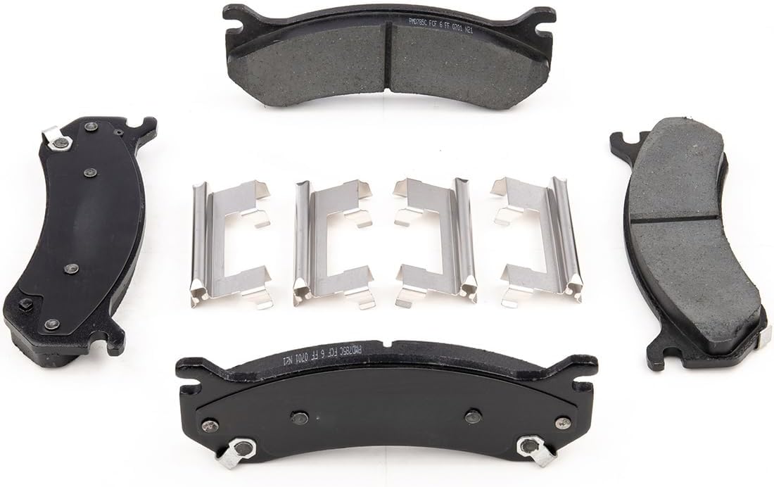 Front Brake Pads and Rotors Kit, Replacement Brakes Kit for Chevrolet Silverado 1500 4.3L 2005-2007, for Chevy Silverado 1500 4.8L 2005-2007