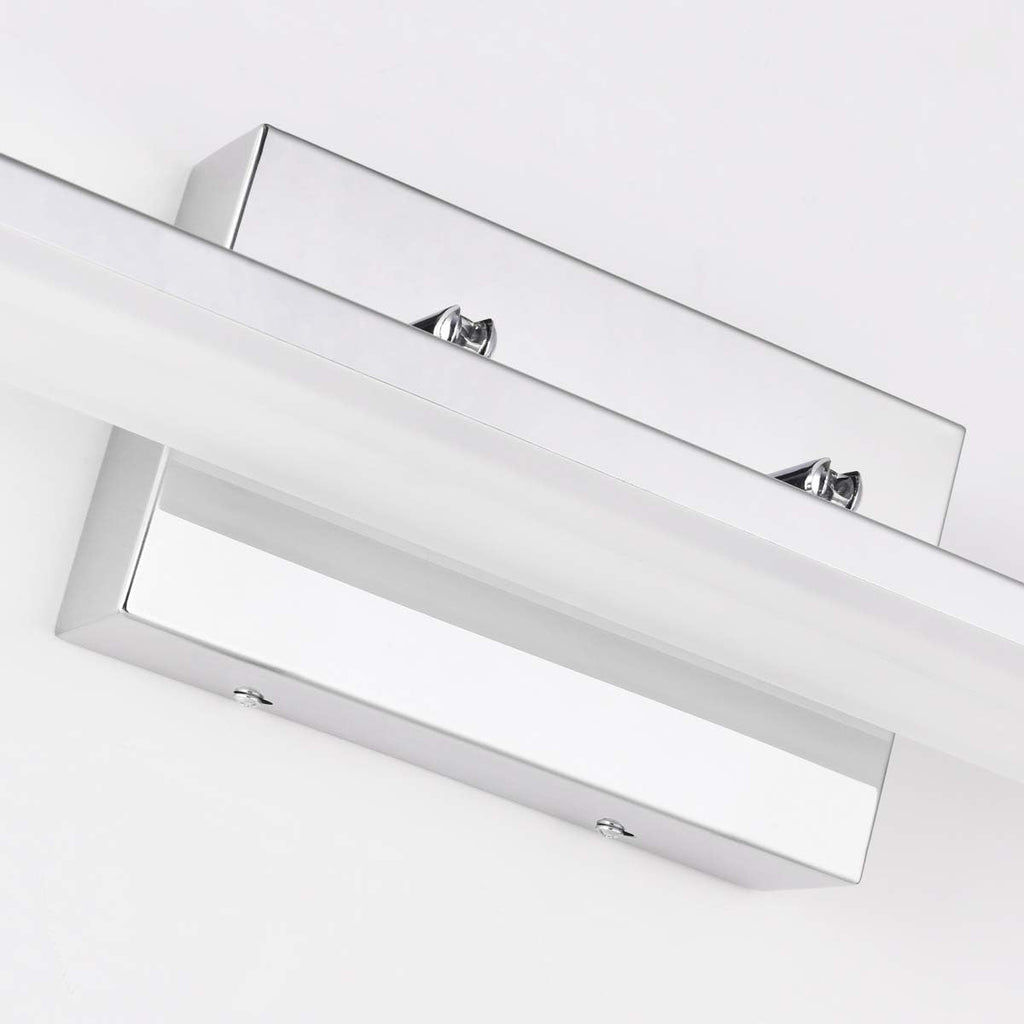 mirrea 36in Modern LED Vanity Light for Bathroom Lighting Dimmable 36w Chromed (Cold White 5000K)