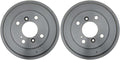Rear Brake Drum Automotive Replacement Brake Drums Parjanyay 2Pcs for Ford Fiesta 1.6L 2011-2013