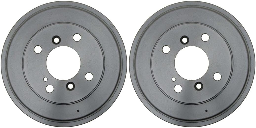 Rear Brake Drum Automotive Replacement Brake Drums Parjanyay 2Pcs for Ford Fiesta 1.6L 2011-2013