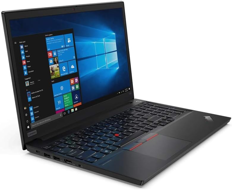 Lenovo ThinkPad E15 15.6' FHD (1920x1080) IPS Anti-Glare Display - Intel Core i7-10510U Processor, 16GB RAM, 1TB PCIe-NVMe SSD, Windows 10 Pro 64-bit