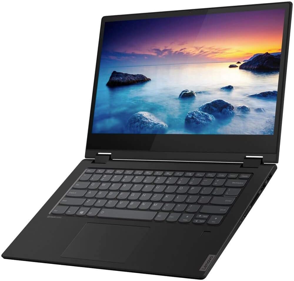 Lenovo Ideapad Flex-14Iml 81XG0000US 14' Touchscreen 2 in 1 Notebook - 1920 X 1080 - Core i5-8 GB RAM - 256 GB SSD - Onyx Black - Windows 10 Home 64-bit - Intel UHD Graphics - in-Plane Switchin