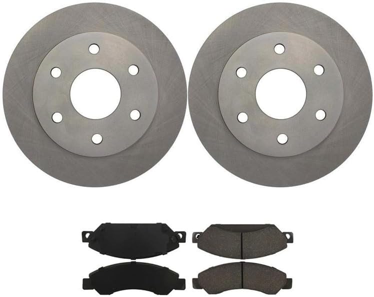 Brake Pads and Rotors, 3PC Front Brake Kit Brakes and Rotors for Chevrolet Silverado 1500 2005-2007 for Chevy Silverado 1500 2005-2007 for Chevrolet Silverado 1500 Classic 2007-2007 A1805