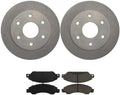 (4x) Front Brake Pads And Rotors Kit for Chevrolet Silverado 1500 2005-2007 for Chevy Silverado 1500 2005-2007 for Chevrolet Silverado 1500 Classic 2007-2007