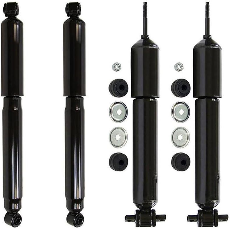Front and Back Shock Absorber, Car Replacement Shocks Kit for Chevy Silverado 1500 Classic 2007-2007 for GMC Sierra 1500 1999-2006 for GMC Sierra 1500 Classic 2007-2007