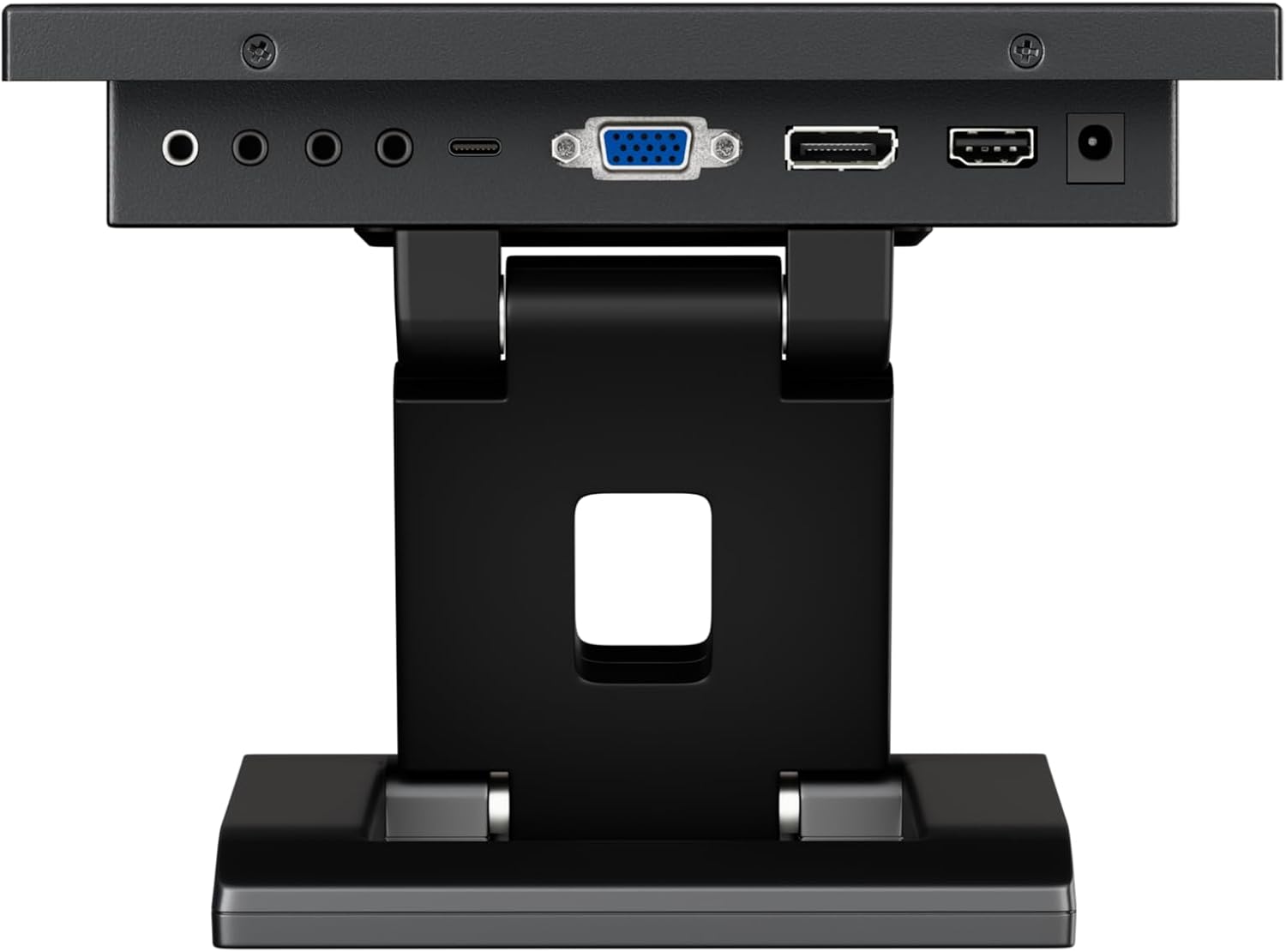 Beetronics 8 Inch Touchscreen Monitor | Full HD 1080p | 8TSV7M – Industrial-Grade, Professional 10-Point Multi Touch Display for PC, Mac, Linux – HDMI, DisplayPort, USB-C, VGA Inputs