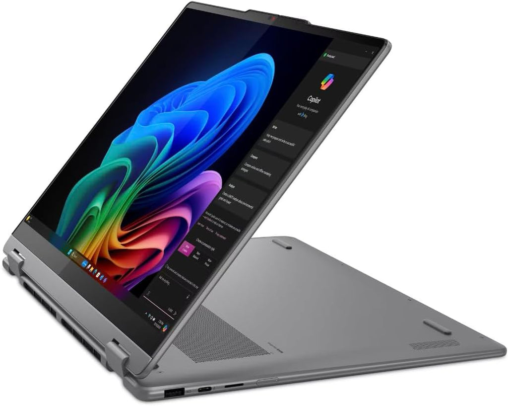 Lenovo Yoga 7i 2-in-1 AI Copilot + Laptop 16.0' 2K Touchscreen Display (Intel Ultra 5 Series 2, 16GB LPDDR5X, 512GB M.2 PCIe SSD, Backlit KB, Fingerprint, 2 TB 4, Win 11 Pro) w/DKZ USB Port Expander