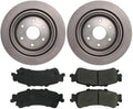 4Pcs Brakes Kit Rear Disc Brake Rotors Brakes Pads for Chevrolet Silverado 1500 1999-2007 for Chevy Silverado 1500 1999-2007 for Chevrolet Silverado 1500 Classic 2007-2007