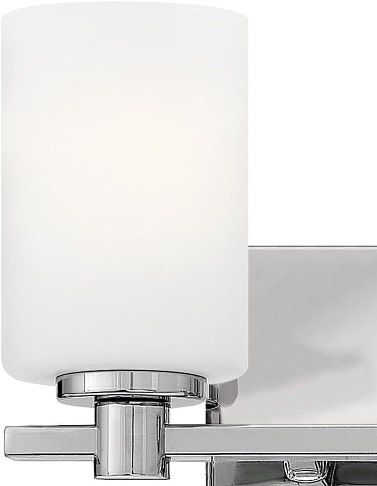 Hinkley Karlie Transitional Two Light Bathroom Vanity Fixture, Chrome