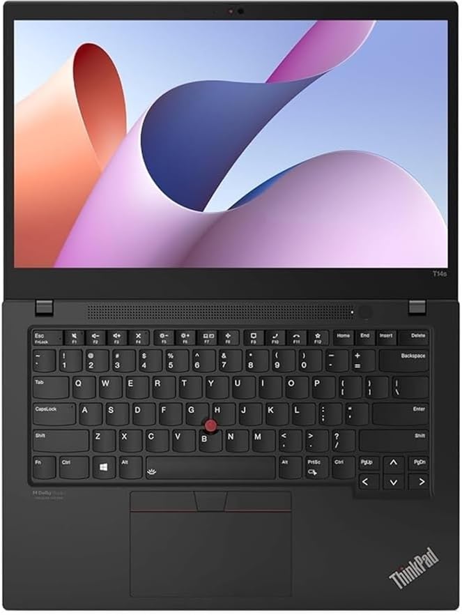 Lenovo ThinkPad T14s Gen 2 14' 16GB 512GB SSD Core™ i7-1185G7 3.00GHz WIN11P, Black (Renewed)