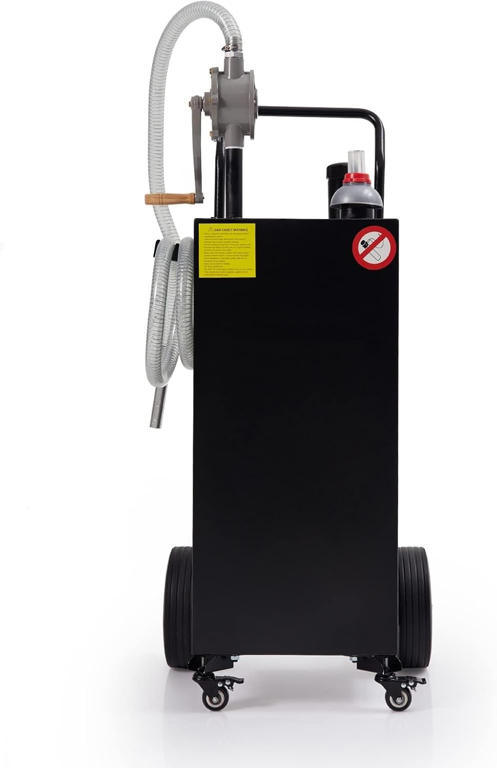 Fuel Caddy - 40-Gallon Fuel Caddy with Pump,Heavy-Duty Portable Gas Tank for Lawn Mowers, Tractors, Atvs, and Generators