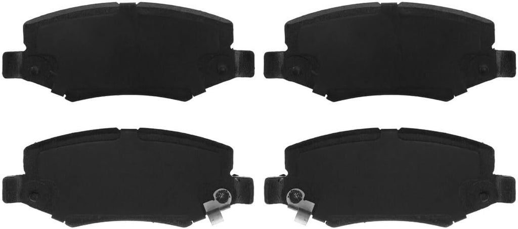 AutoShack Front & Rear Brake Rotors & Premium Pads for Jeep, Wrangler 2007-2017 Wrangler JK 2018, 4WD RWD V6 3.6L 3.8L - Silver Zinc Coated Drilled & Slotted - SilverShield Pro