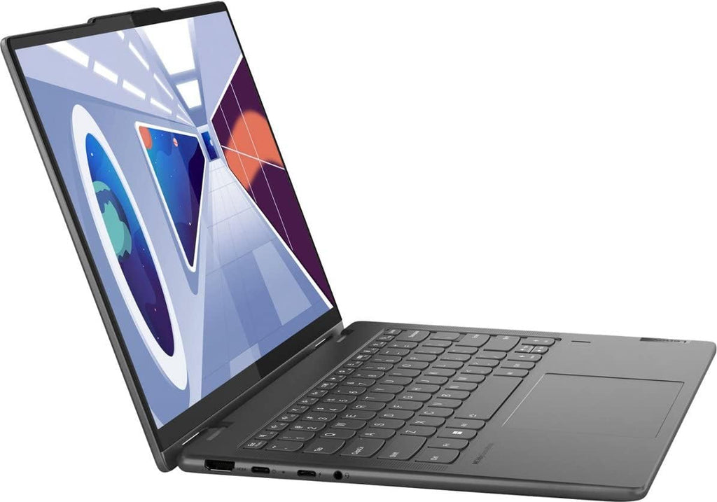 Lenovo Yoga 7 2023 2-in-1 Laptop 14' 2240x1400 IPS Touchscreen 10-Core Intel i7-1355U 16GB RAM 1TB SSD Iris Xe Graphics Thunderbolt 4 Wi-Fi 6E Backlit KB Fingerprint Windows 11 Pro w/ONT 32GB USB