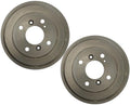 Brake Drum, 2PC Rear Drum Brake Kit Automotive Replacement Brake Drums for Fiesta 2019 2018 2017 2016 2015 2014 2013 2012 2011 for Figo 2019 2018 2017 2016 A387