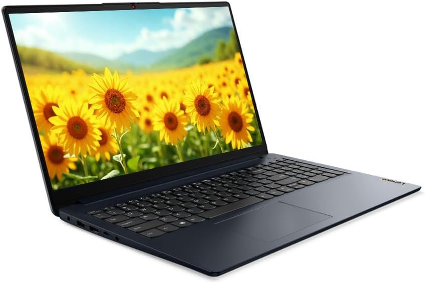 Lenovo IdeaPad 15.6' FHD Touchscreen Laptop Computer, 10-Core Intel i5-1335U Processor, Windows 11 Laptop 12GB RAM 1.2TB Storage (256GB SSD+1TB OneDrive), Numeric Keypad, NLY Earphones, Abyss Blue
