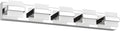 SOLFART Chrome 5 Light Bathroom Vanity Lights Over Mirror, Modern Chrome Bathroom Light Fixtures LED Lights Dimmable