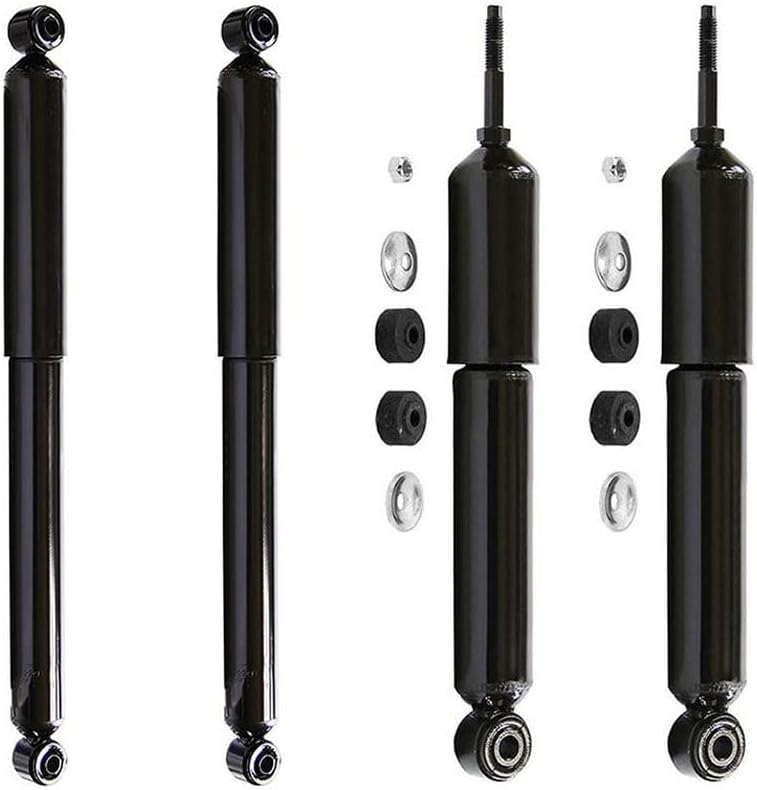 Front and Rear Shock Absorber, Car Replacement Shocks Kit for Chevy Silverado 1500 HD Classic 2007-2007 for Chevrolet Silverado 2500 1999-2004 for Chevy Silverado 2500 1999-2004