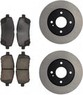Rotors and Brake Pads Front Replacement for Ford Fiesta 2014 2015 2016 2017 1.0L l3, for Ford Fiesta 2011 2012 2013 2014 2015 2016 2017 2018 2019 1.6L l4 (1x)
