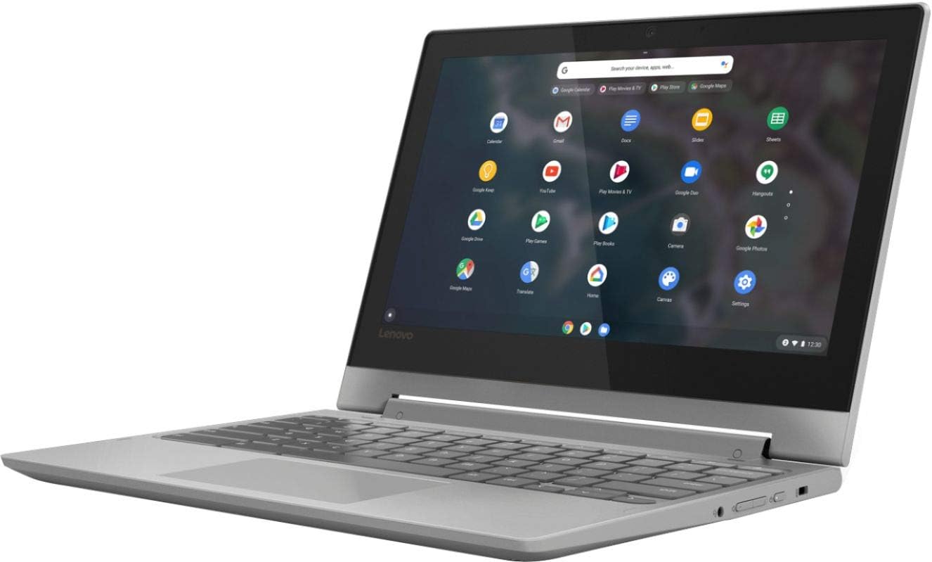 2022 Lenovo Chromebook Flex 3, 2-in-1 11.6' HD Touchscreen for Business and Student Laptop, MediaTek MT8173C CPU, 4GB LPDDR3, 32GB eMMC, PowerVR Graphics, Webcam, Chrome OS, Grey, 128GB USB Card