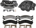 (4) Rear Brake Caliper with Brake Pads Kit Replacement for Chevy Silverado 3500 Classic 2007-2007 for Chevrolet Silverado 3500 HD 2007-2010 for Chevy Silverado 3500 HD 2007-2010