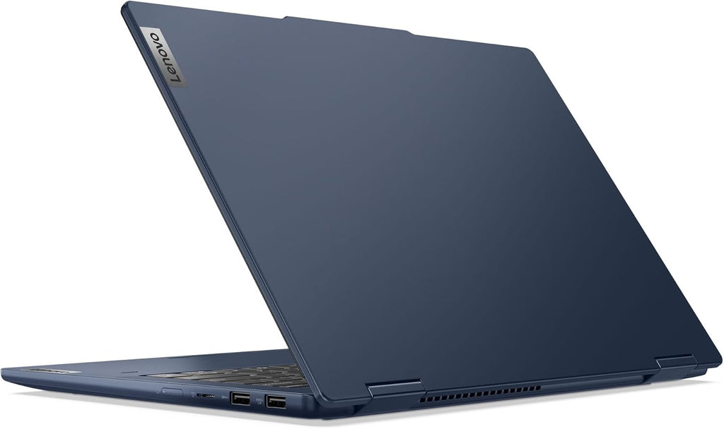 Lenovo 2025 IdeaPad 5 2-in-1 14AHP9 Personal Laptop - 14' 1920x1200 Touchscreen - 8-Core AMD Ryzen 7 8845HS - 16GB RAM 1TB SSD - Wi-Fi 6 - Fingerprint Reader - 1080p FHD Camera - W11P - Cosmic Blue