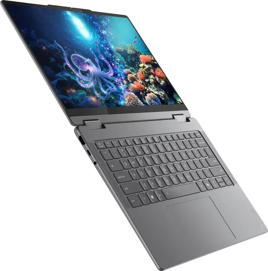 Lenovo Laptop / 14' 1920x1200 Touch / 8 Cores Intel Ultra 7 256V Intel Arc Graphics 140V / 16GB LPDDR5 2TB NVMe SSD/Backlit Keyboard Fingerprint Thunderbolt 4 Wi-Fi 7 / Win11 Pro