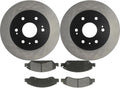 Front Brake Kit, Brakes and Rotors fits Chevy Silverado 1500 4.3L 2006 2007 2008 2009 2010 2011 2012 2013 2014 2015 2016 2017 2018 2019 12.99inch(329.95mm) Vented Brake Rotors Brake Pads 6pcs