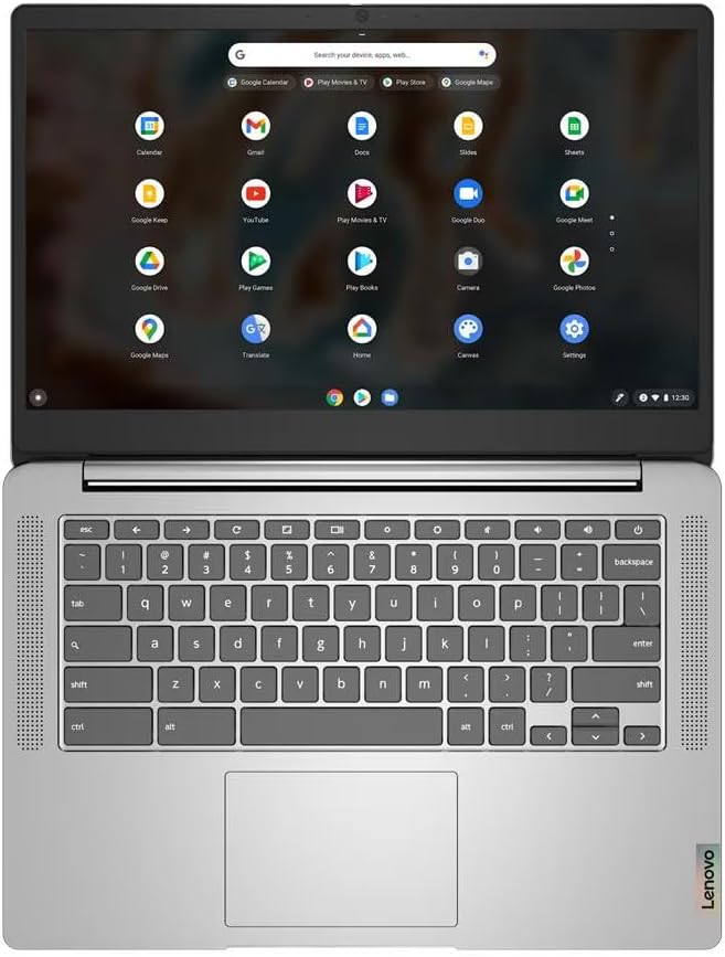 Lenovo Chromebook 3 14 Inch FHD Touchscreen Laptop Computer | MediaTek 8-Core CPU | 4GB RAM, 64GB eMMC | Thin & Lightweight | Wi-Fi & Bluetooth & Webcam | 10HR Battery | Arctic Grey | Chrome OS